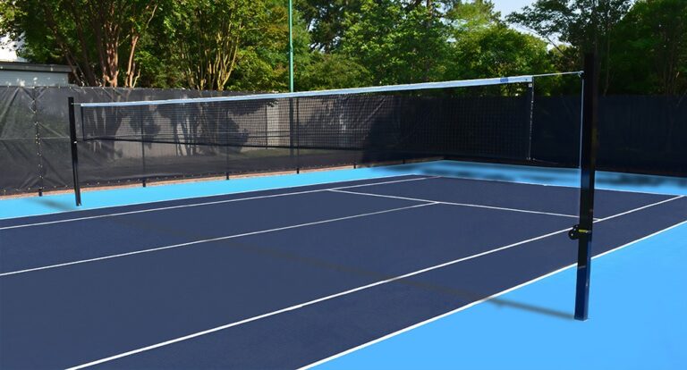 synthetic badminton courts