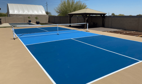 pickleball court flooring