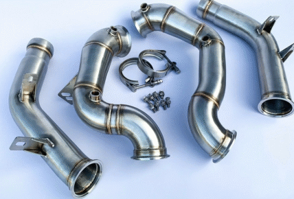 mercedes e63 downpipe install