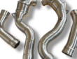 mercedes e63 w213 catted and catless downpipes